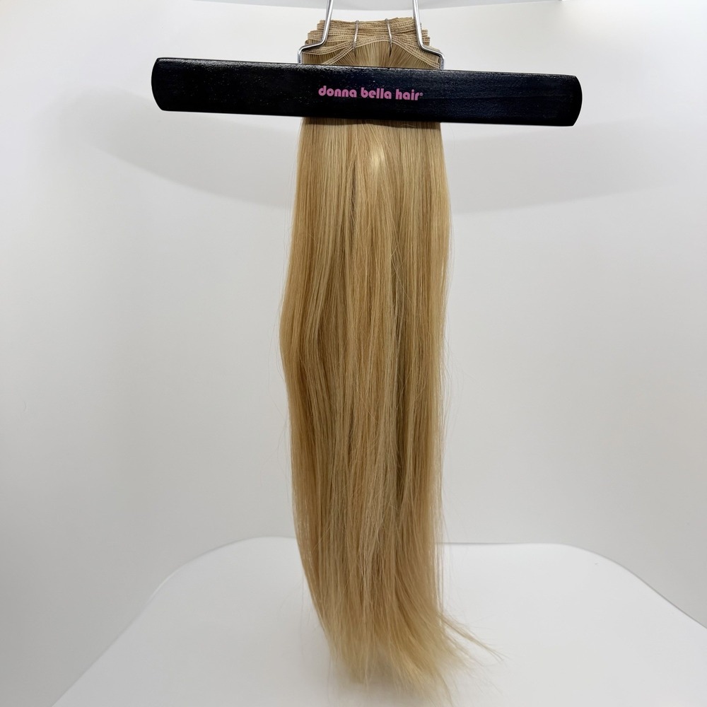 Donna Bella Hybrid Weft Extension Full Pack 18" #7/9 Rosegold Blend New Remy